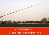 Super Light Hard Carbon Fiber Hand Fishing Pole