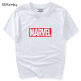 NEW 2018 MARVEL t Shirt woman cotton short sleeves Casual male tshirt marvel shirts tops Graphic Tees  plus size