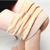 High Elastic Waist Winter Plus Velvet Thicken Women's Warm Pants Warm Super Elastic Faux Velvet Winter Thick Slim Leggings