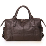 Genuine Leather Women's Handbag Designer Brand Tote Bag Ladies Leather Shoulder Bag Fashion Real Leather Vintage Women Bag
