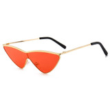 Cat Eye Sunglasses Women Metal Frame Vintage Triangle Gradient Lens Sun Glasses Female Shades UV400 xx680 Cat Eye Sunglasses Women Metal Frame Vintage Triangle Gradient Lens Sun Glasses Female Shades UV400 xx680