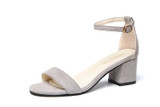 2018 Sandalias femeninas high heels Autumn Flock pointed sandals sexy high heels female summer shoes Female sandals mujer s040