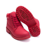 2018 Hot New Autumn Early Winter Shoes Women Flat Heel Boots Fashion Keep warm Women's Boots Brand Woman Ankle Botas Camouflage