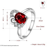 Silver Plated Fashion Ring for Women Jewelry Accessories Nickle Free Silver Plated Fashion Ring for Women Jewelry Accessories Nickle Free