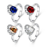 Silver Plated Fashion Ring for Women Jewelry Accessories Nickle Free Silver Plated Fashion Ring for Women Jewelry Accessories Nickle Free