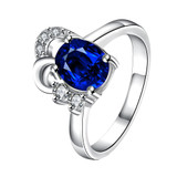 Silver Plated Fashion Ring for Women Jewelry Accessories Nickle Free Silver Plated Fashion Ring for Women Jewelry Accessories Nickle Free