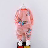 BibiCola Baby Girl Clothing set Spring Autumn 2018 kids Girl Clothes set 0-4Y children sports Suits set