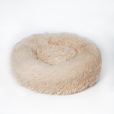 Round Plush Cat Bed