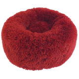 Round Plush Cat Bed