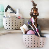 Useful Suction Cup Sink Shelf Soap Sponge Drain Rack Kitchen Sucker Storage Tool