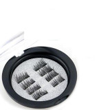 8 pieces/2pair 3D Fake Eyelashes Magnetic Eyelash Extension Eyelashes Handmade
