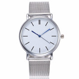 Silver Mesh Quartz Watch Women Metal Stainless Steel Dress Watches Relogio Feminino Gift Clock Silver Mesh Quartz Watch Women Metal Stainless Steel Dress Watches Relogio Feminino Gift Clock