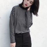 Women Turtleneck Korean Style T Shirt Harajuku