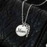 to my mom necklace, best gift for mom, special necklace for mom 08m