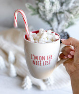 Stoneware Holiday Mugs, 4 Styles