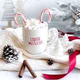 Stoneware Holiday Mugs, 4 Styles