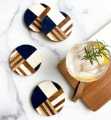 Geometric Coasters, Set of 4