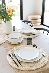 Lina Matte Black Flatware, 5-20 piece sets
