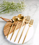 Lina Gold Flatware, 5-20 piece sets Lina Gold Flatware, 5-20 piece sets