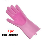 Magic Silicone Rubber Dish Washing Glove
