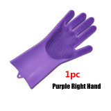 Magic Silicone Rubber Dish Washing Glove