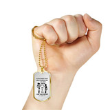Personalized My Brother Dog Tag Necklace Chain - Inspirational To My Brother, Best Gifts For Your Brother, Idea Gift, Birthday, Christmas Gift For Brother ndbo27