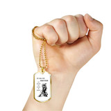 Personalized My Brother Dog Tag Necklace Chain - Inspirational To My Brother, Best Gifts For Your Brother, Idea Gift, Birthday, Christmas Gift For Brother ndbo6