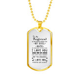 Boyfriend Dog Tag, To My Boyfriend From Girlfriend Dog Tag, Boyfriend Dog Tags Idea, Gift For Boyfriend, Birthday Gift, Christmas Gift, Valentine Gift For Boyfriend ndbf139