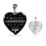 Granddaughter Necklace,Grandpa And Granddaughter Necklace,Amazing Necklace For Granddaughter, Best Birthday Gift For Granddaughter,Granddaughter Gift From Grandpa 957grdps