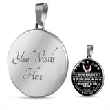 Son necklace,to my son necklace from dad,birthday gift for son ,special necklace for son,necklace idea for son,father and son necklace,best gift for your son 1121sds