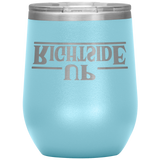 Right Side Up Wine Tumbler with Lid [Things Are About To Get Strange!]