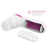 PIXNOR 7 in 1 Electric Facial Cleaning Brush Skin Care Beauty Device Spa Brush Skin Massage Tool