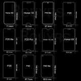 Full Cover Tempered Glass For Huawei P20 P30 P40 Lite Screen Protector Glass For Huawei P20 P20 Pro Honor 9 10 Lite Honor 8X 9X
