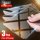 Tempered Glass For iPhone 7 8 6 6S Plus iPhone 11 7 5 5S SE 2020 Screen Protector Glass For iPhone 11 Pro Max X XS Max XR Glass