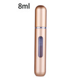 8ml 5ml Portable Mini Refillable Perfume Bottle With Spray Scent Pump Empty Cosmetic Containers Spray Atomizer Bottle For Travel
