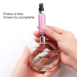 8ml 5ml Portable Mini Refillable Perfume Bottle With Spray Scent Pump Empty Cosmetic Containers Spray Atomizer Bottle For Travel
