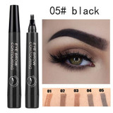 Waterproof Natural Eyebrow Pen Four-claw Eye Brow Tint Fork Tip Eyebrow Tattoo Pencil Long Lasting Easy to use Cosmetics TSLM1