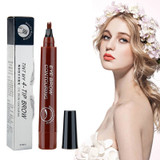 Waterproof Natural Eyebrow Pen Four-claw Eye Brow Tint Fork Tip Eyebrow Tattoo Pencil Long Lasting Easy to use Cosmetics TSLM1