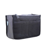 Women Nylon Travel Insert Organizer Large liner Lady Makeup Cosmetic Bag