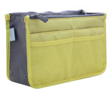 Women Nylon Travel Insert Organizer Large liner Lady Makeup Cosmetic Bag