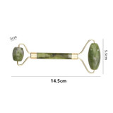 Jade Roller for Facial Massage Double Rollers