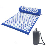 Acupressure Mat and Pillow Set Relieve Stress Tension Pain