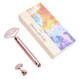 Electric Jade Roller Slimming Face Massage Lifting Vibrating Beauty Tool
