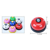 Pet Interactive Training Bell with Paw Prints Design