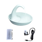 Water Dispenser Automatic Swan Styled for Pets Water Dispenser Automatic Swan Styled for Pets