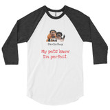 t shirt - classy tee shirt 3/4 sleeve raglan