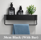 Matt Black Storage Shelf