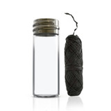 Natural bamboo fiber with activated charcoal dental floss