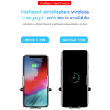 Intelligent Infrared Fast Wireless Charging Car Phone Holder