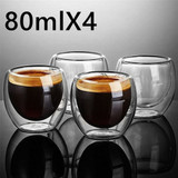 Heat-resistant Double Wall Glass Cup